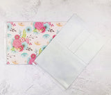 Cute Floral Wallet Insert for Traveler's Notebook - B6 and A6 - C007