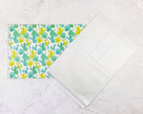 Green Cactus Wallet Insert for Traveler's Notebook - B6 and A6 - C089