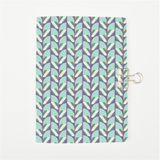 Geometric Blue Cover Traveler's Notebook Insert - All Sizes and Patterns C053