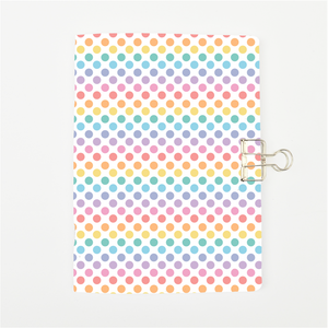 Rainbow Dots Cover Traveler's Notebook Insert - All Sizes and Patterns C044
