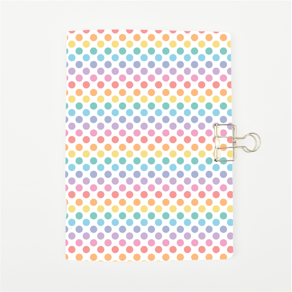 Rainbow Dots Cover Traveler's Notebook Insert - All Sizes and Patterns C044