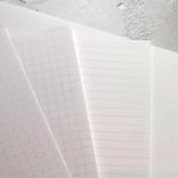 Set of 4 Magic Stars & ScriptTraveler's Notebook Insert - All Sizes and Patterns C127/128/129/130