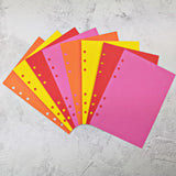 Do You Smell Burning? - All Sizes PRINTED AND PUNCHED Filofax Paper Insert, Thick Sheets for Ring Binder - 32 Sheets