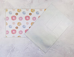 Donuts on White Wallet Insert for Traveler's Notebook - B6 and A6 - C081