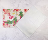 Classic Floral Wallet Insert for Traveler's Notebook - B6 and A6 - C006