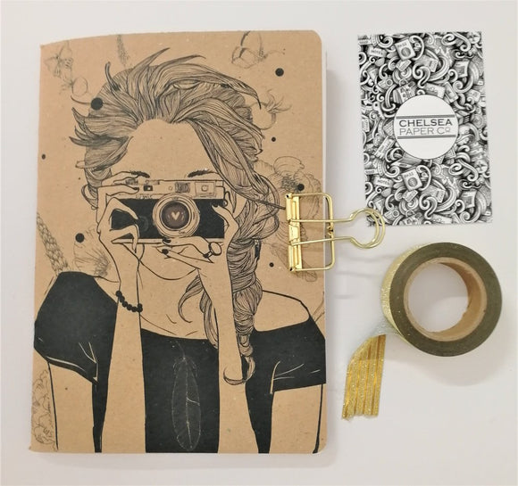 Planner Girl Camera Cover Traveler's Notebook Insert - All Sizes and Patterns C009