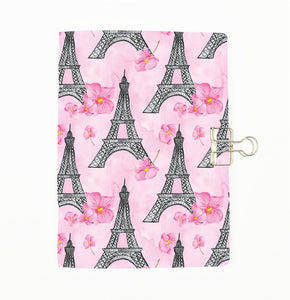 Paris Fashion Eiffel Pink Cover Traveler's Notebook Insert - All Sizes and Patterns C118