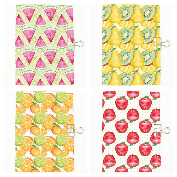 Set of 4 Fruits Traveler's Notebook Insert - All Sizes and Patterns C123/124/125/126