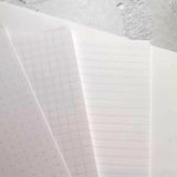 Dot Grid All Sizes PRINTED AND PUNCHED Filofax Luxury Paper Insert, Thick Sheets for Ring Binder inc Malden and Kikki K - 30 Sheets