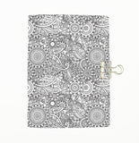 Set of 4 Colour Me Traveler's Notebook Insert - All Sizes and Patterns C067/068/069/070